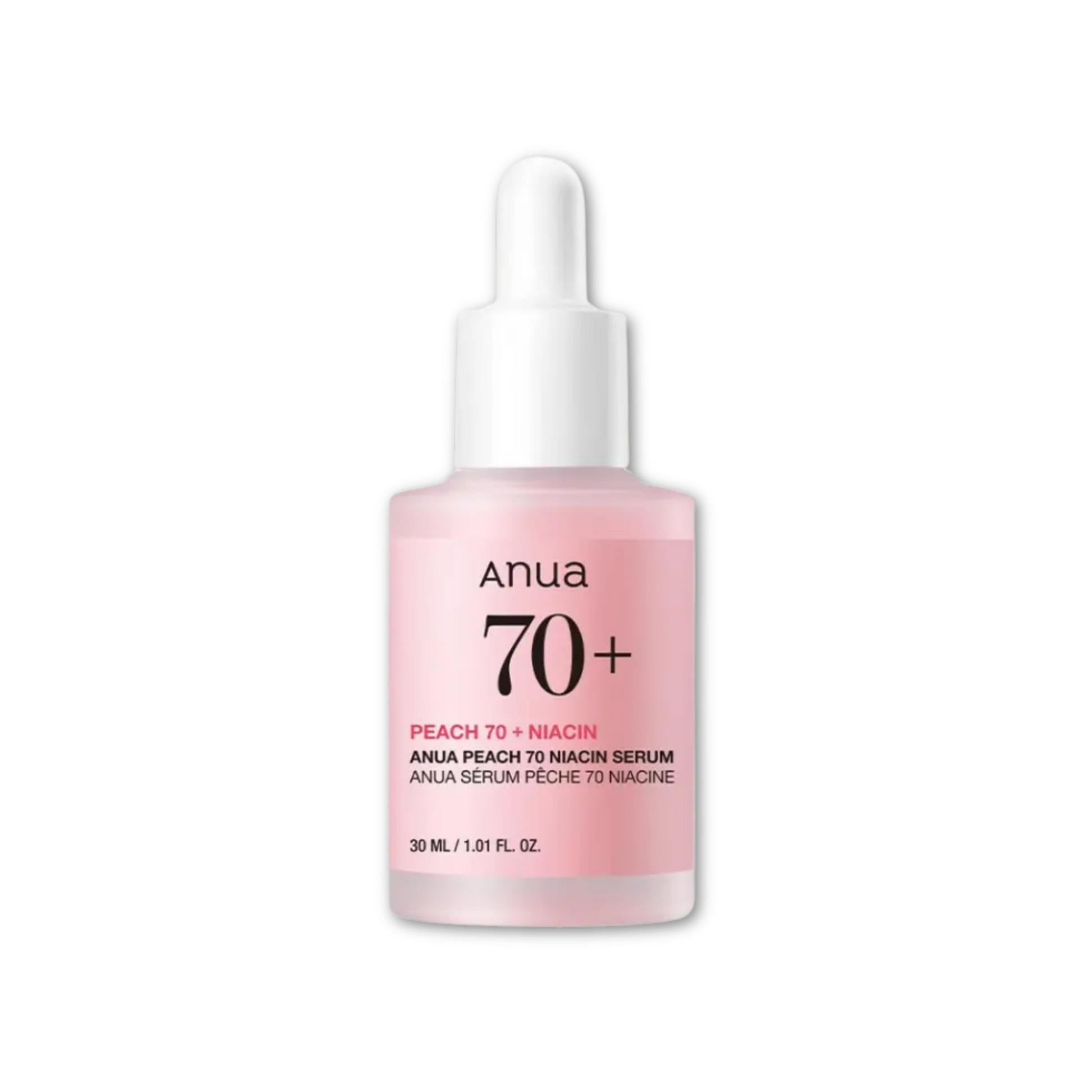 Suero de Niacinamida de Melocotón 70% suero facial coreano concentrado iluminador e hidratante