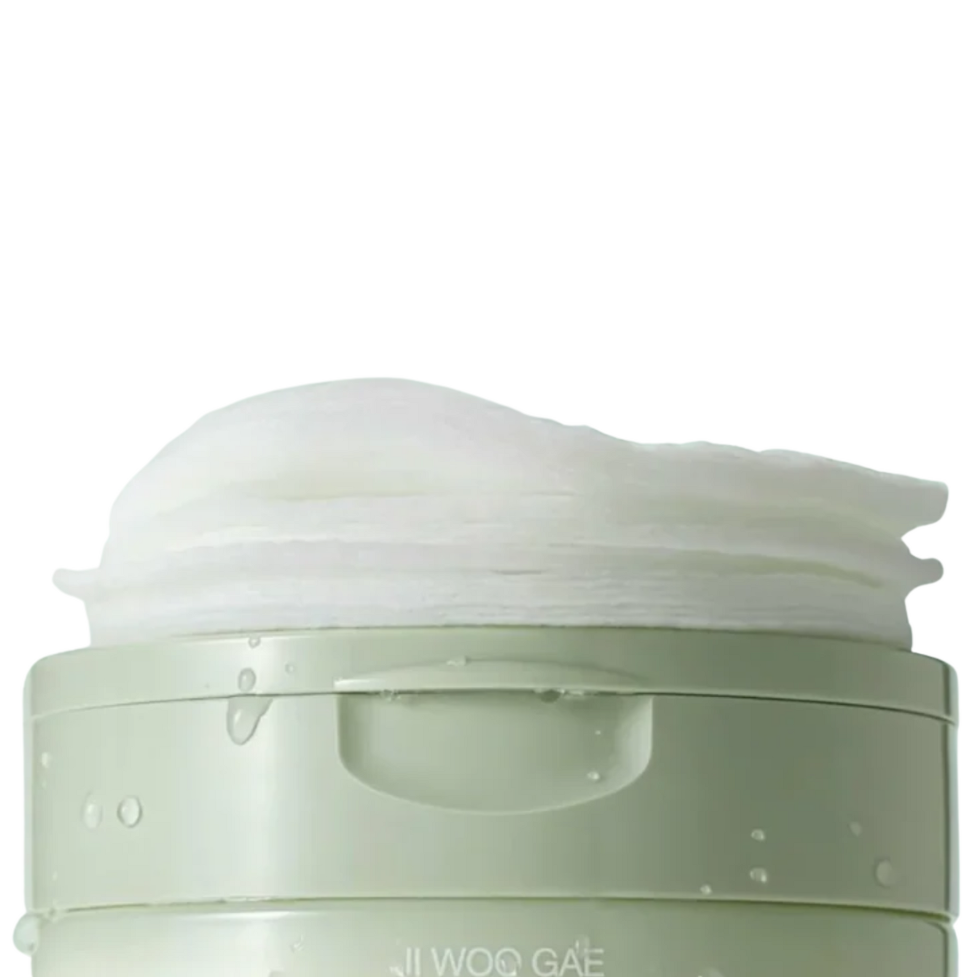 Detalle del frasco CELIMAX Ji Woo Gae One Step Mild Cleansing Pad discos limpiadores faciales